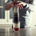 Brewing coffee in an AeroPress