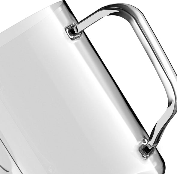 Precision Pour Borosilicate Glass Steaming Pitcher