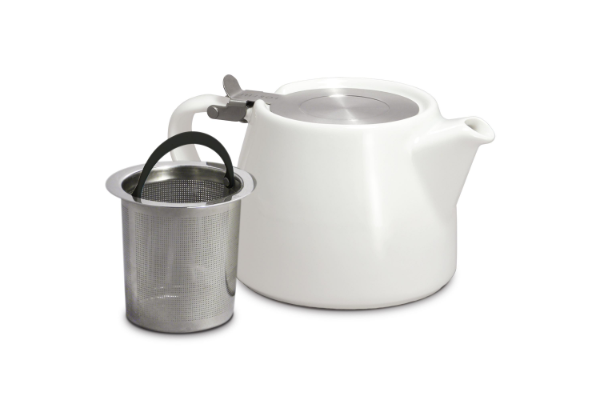 Stump Teapot with Stainless Steel Lid & Infuser 18 oz. – FORLIFE