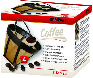 Scanpart Permanent Coffee Filter - Size 4