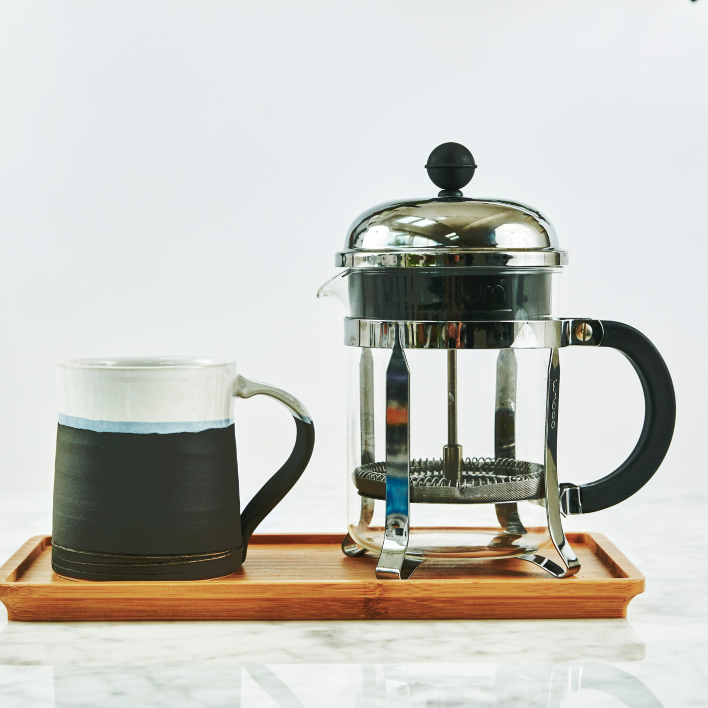 Coffee cup french press clearance